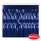 Bulk 6 Pack Bulk Blue Packaged 1-Ply Metallic Party Table Skirt